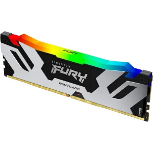 Модуль пам'яті Kingston FURY 32 GB (2x16GB) DDR5 6400 MHz Renegade Silver RGB (KF564C32RSAK2-32)