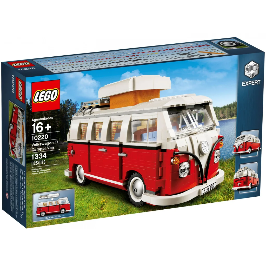 Конструктор LEGO Volkswagen T1 Фургон-Кемпер 10220