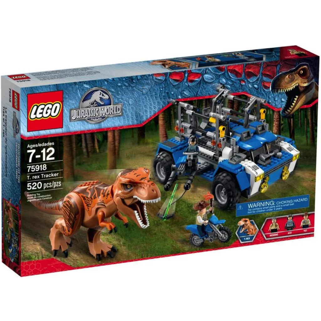 Конструктор LEGO Jurassic World Мисливець на тиранозаврів (75918)