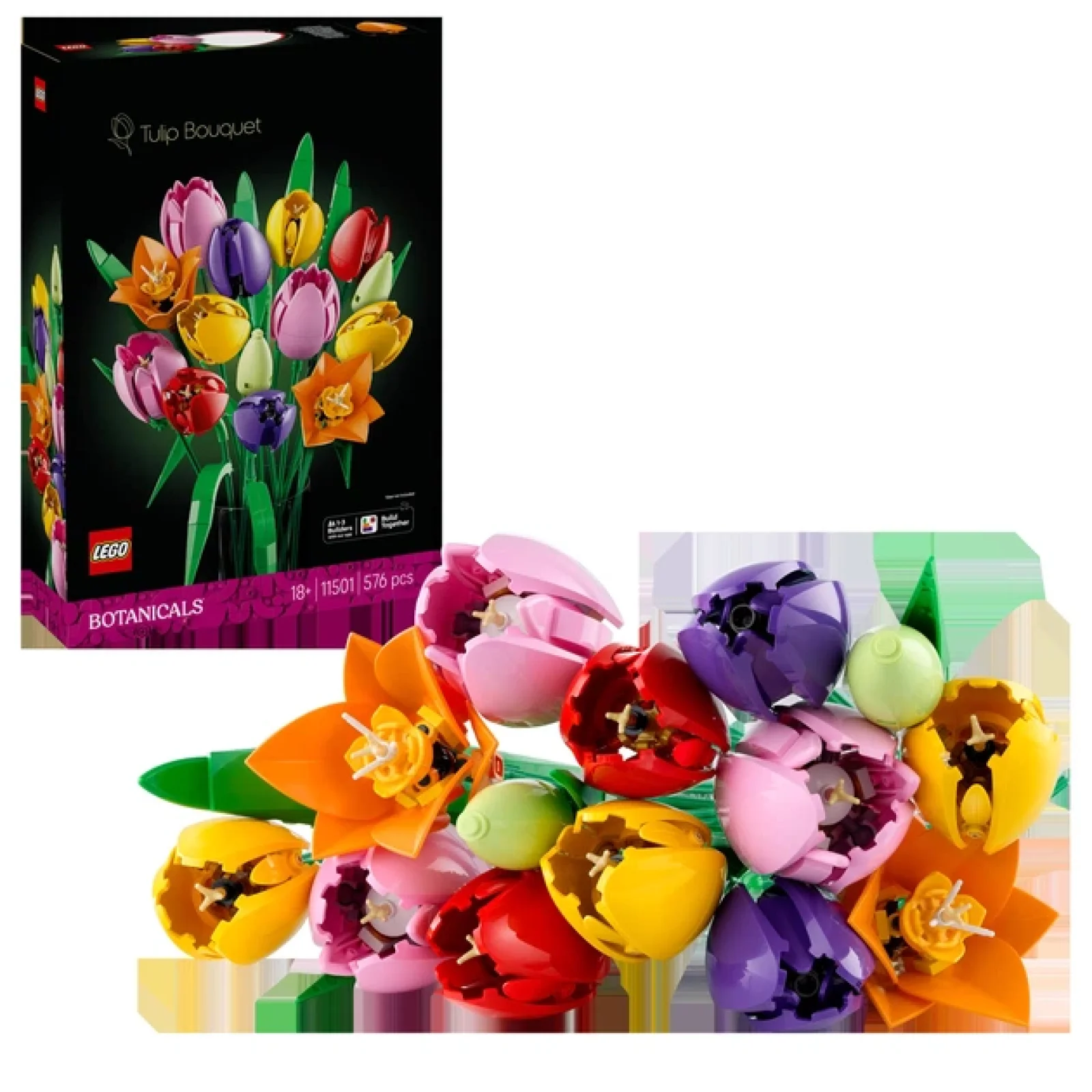 Конструктор LEGO Botanicals Букет тюльпанів (11501)
