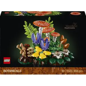Конструктор LEGO Botanicals Лесные грибы (11505)