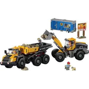 Конструктор LEGO City Самосвал и фронтальный ковшовый погрузчик (60494)