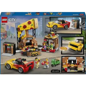 Конструктор LEGO City Доставка пиццы различными транспортными средствами (60496)