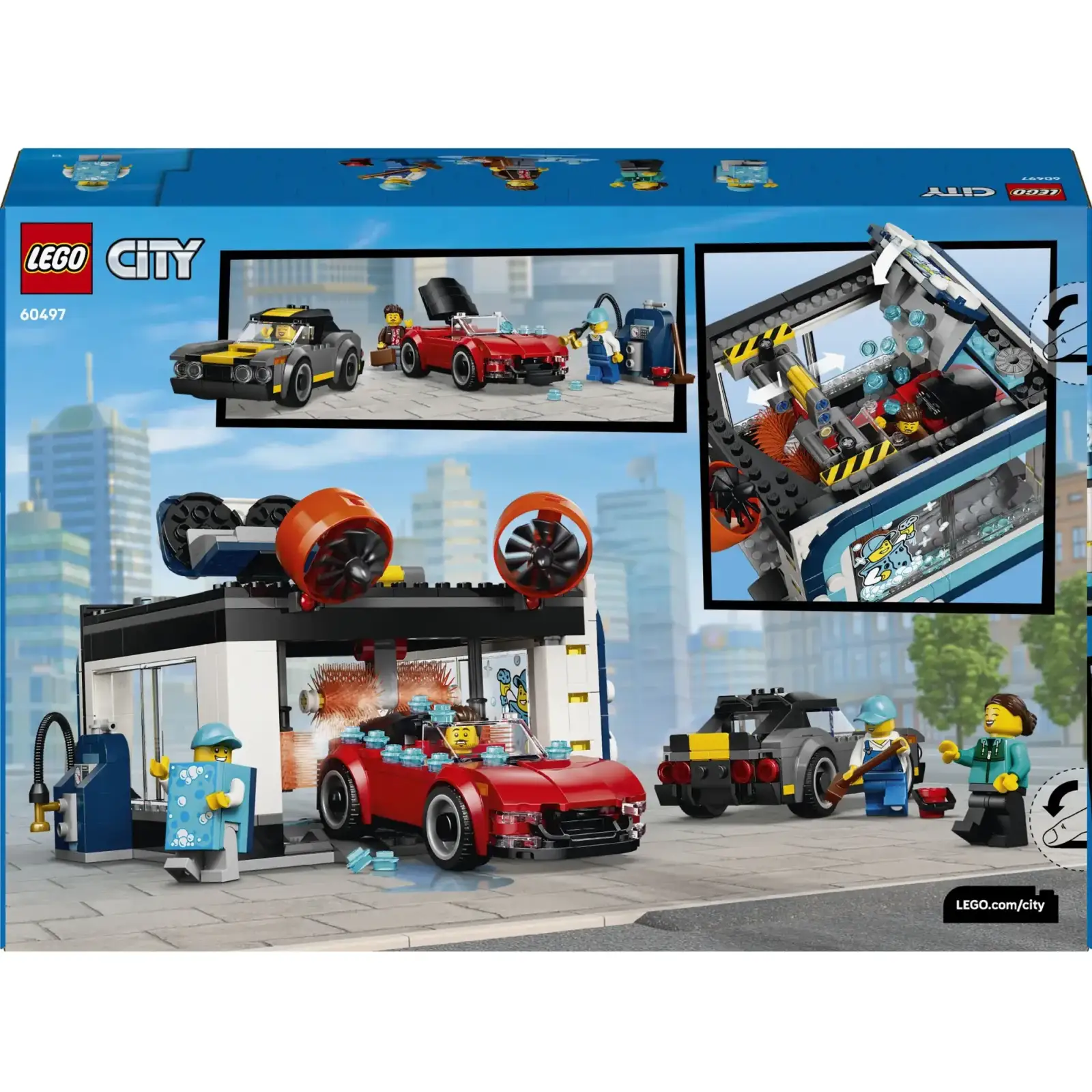 Конструктор LEGO City Тоннельная автомойка (60497)