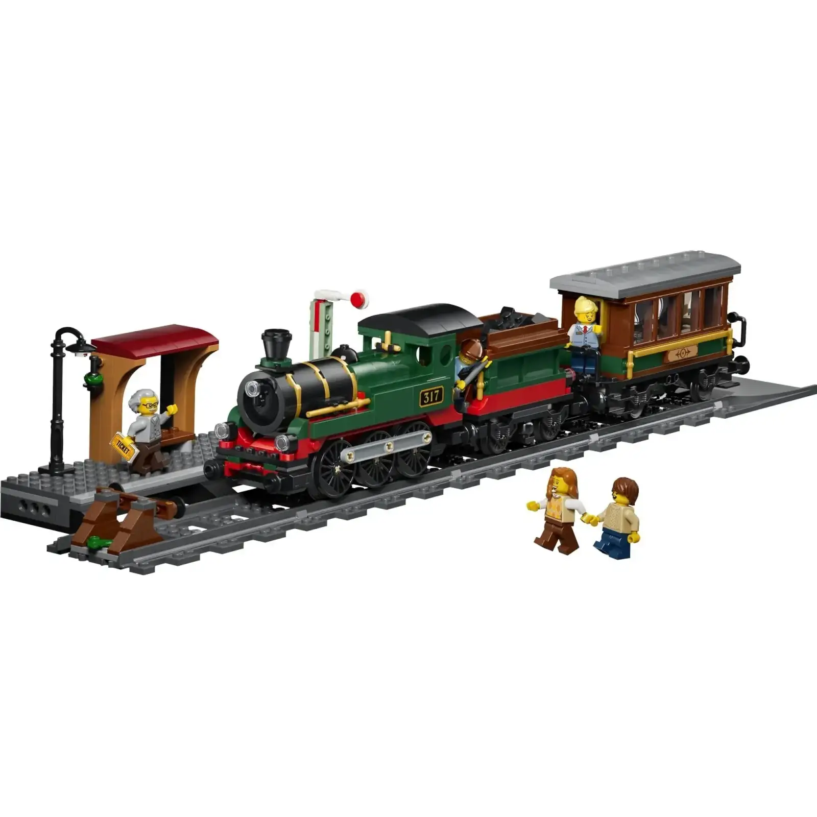 Конструктор LEGO City Старинный паровоз (60511)