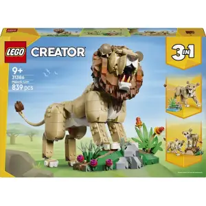 Конструктор LEGO Creator Дикие животные: Величественный лев (31386)
