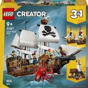 Конструктор LEGO Creator Культовый пиратский корабль (31387)