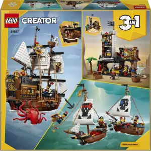 Конструктор LEGO Creator Культовий піратський корабель (31387)