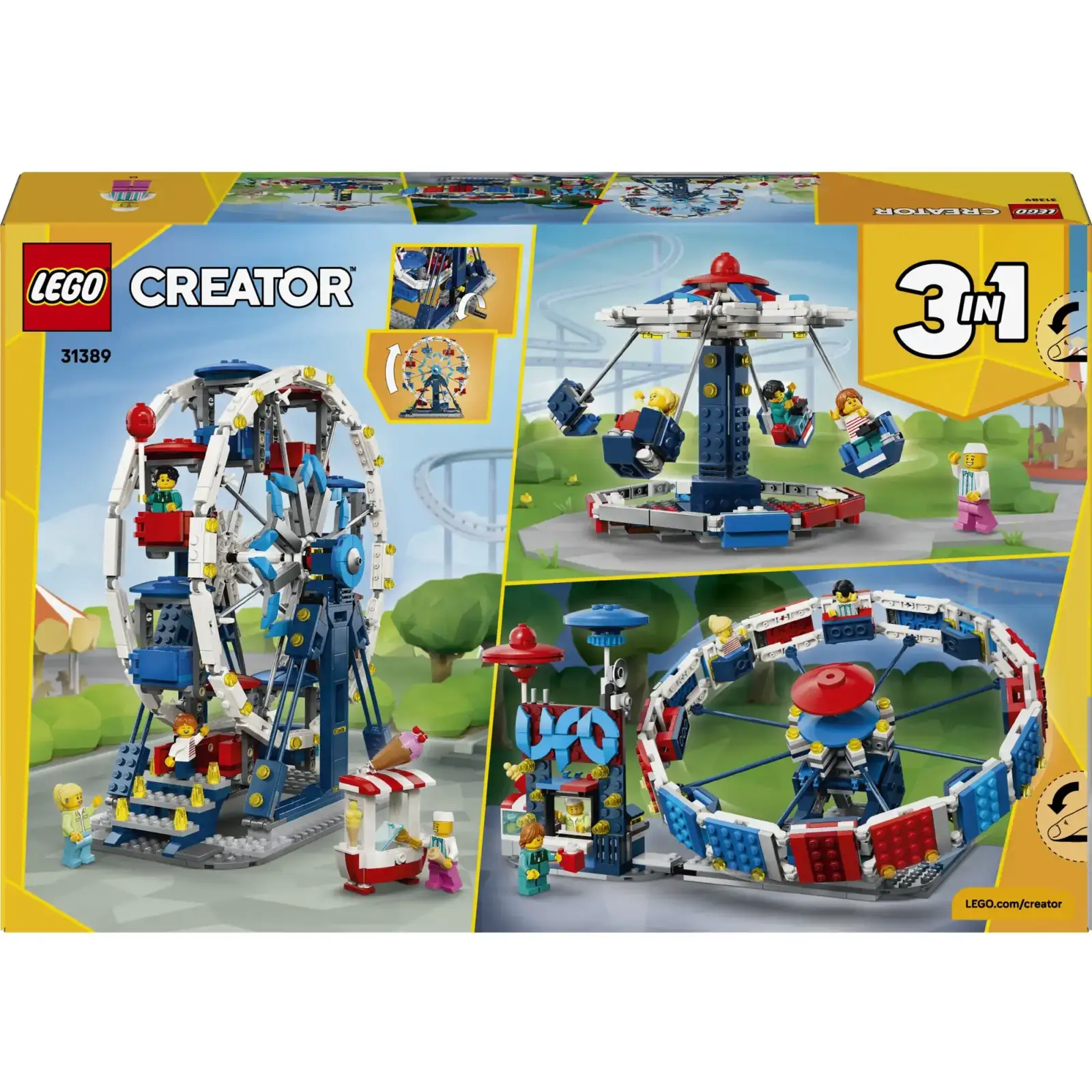 Конструктор LEGO Creator Знаковое колесо обзора (31389)