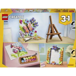 Конструктор LEGO Creator Декоративная живопись «Цветочное искусство» (31390)