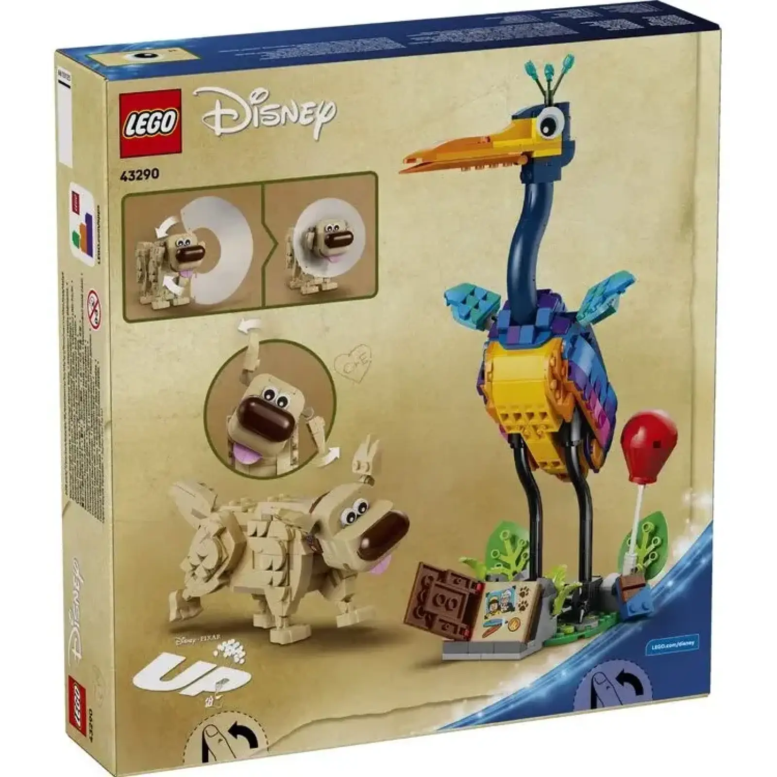 Конструктор LEGO Disney Pixar Кевін і Даг (43290)