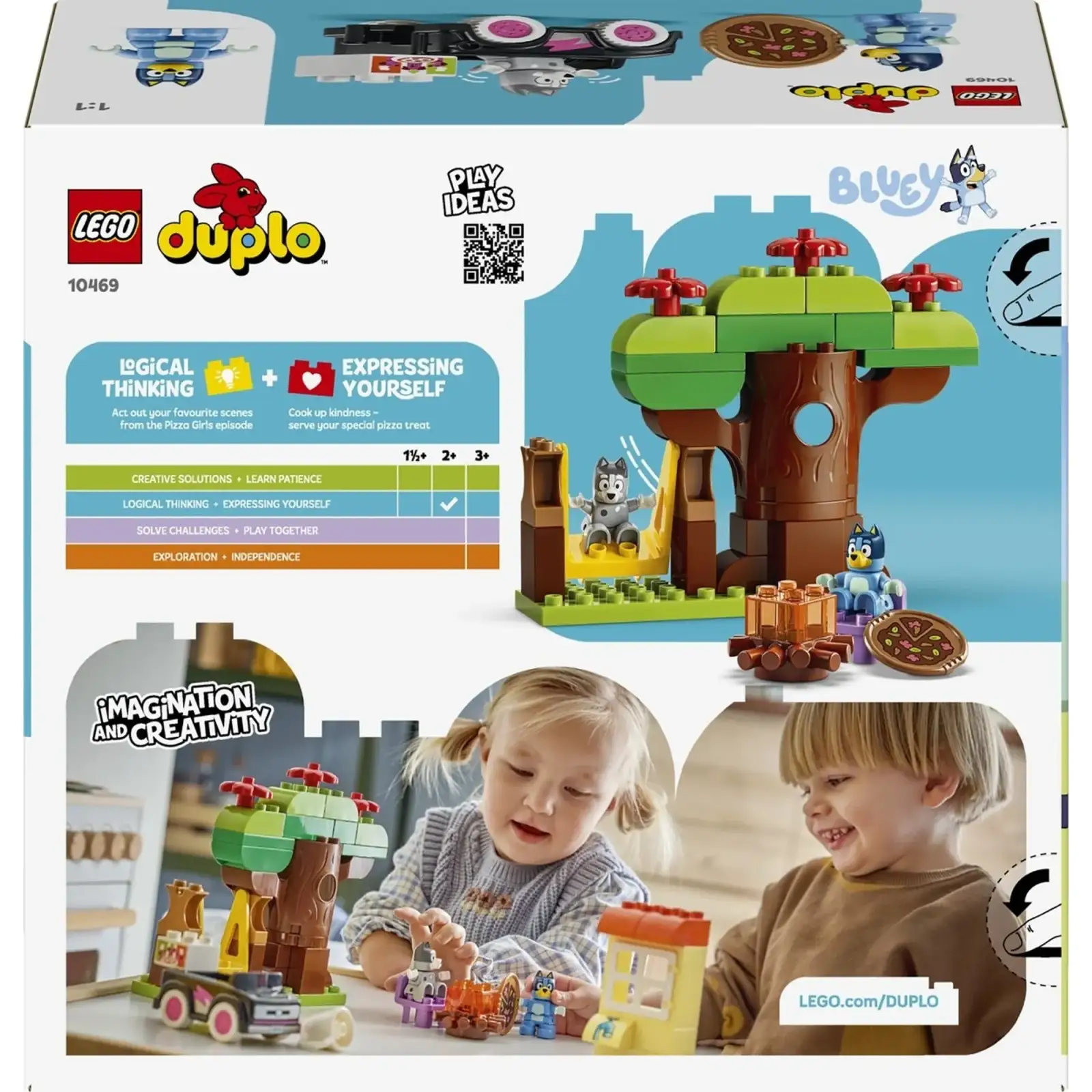 Конструктор LEGO DUPLO «Пиццерия» с Мафином и Блуи (10469)