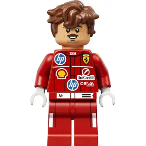 Конструктор LEGO Editions Formula 1 Шолом Шарля Леклера з команди Scuderia Ferrari HP (43014)