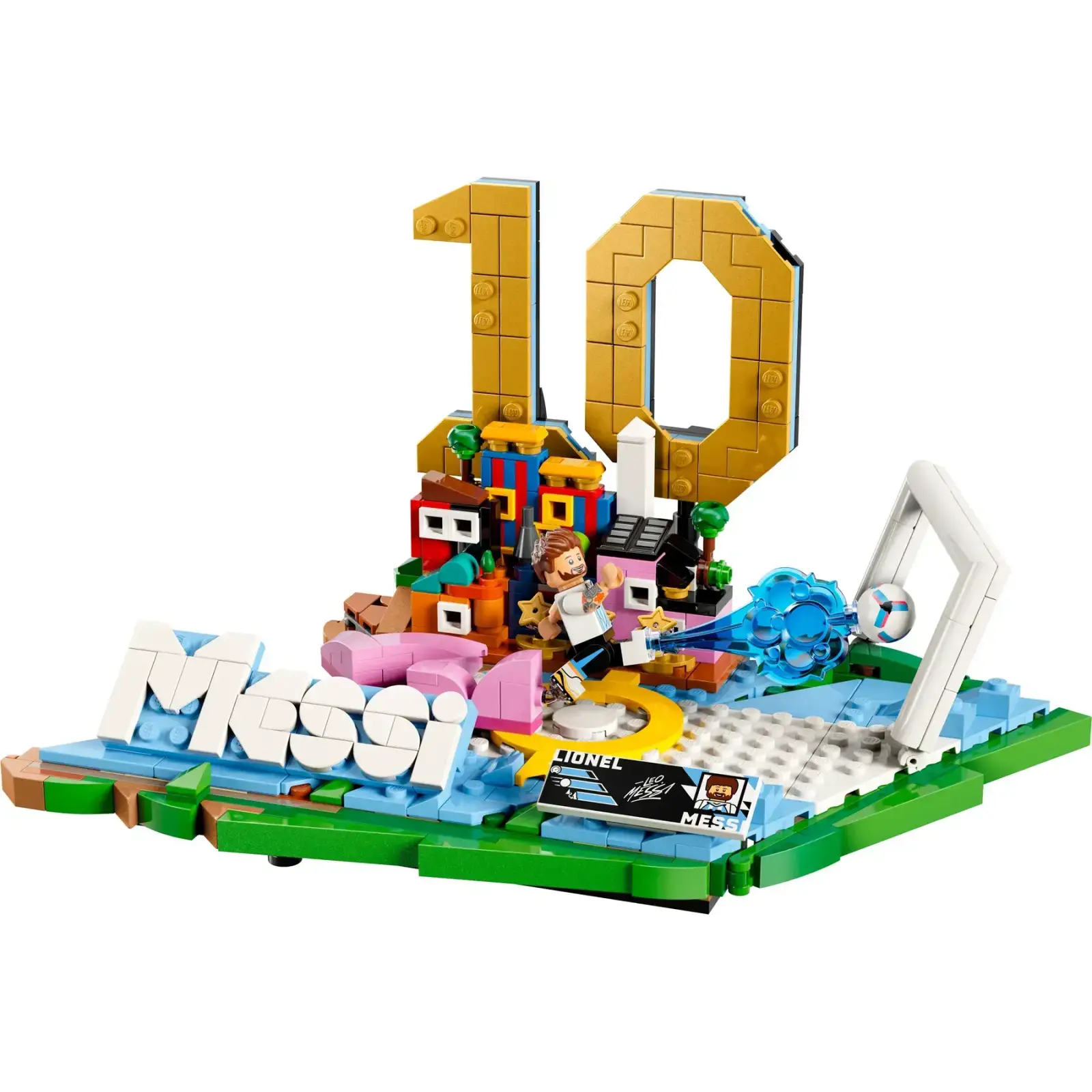 Конструктор LEGO Editions Football Лионель Месси – лучшие моменты футбольных матчей (43011)