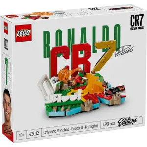 Конструктор LEGO Editions Football Криштиану Роналду – лучшие моменты футбольных матчей (43012)