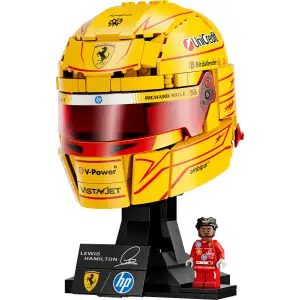 Конструктор LEGO Editions Formula 1 Шлем Льюиса Гамильтона из команды Scuderia Ferrari HP (43022)