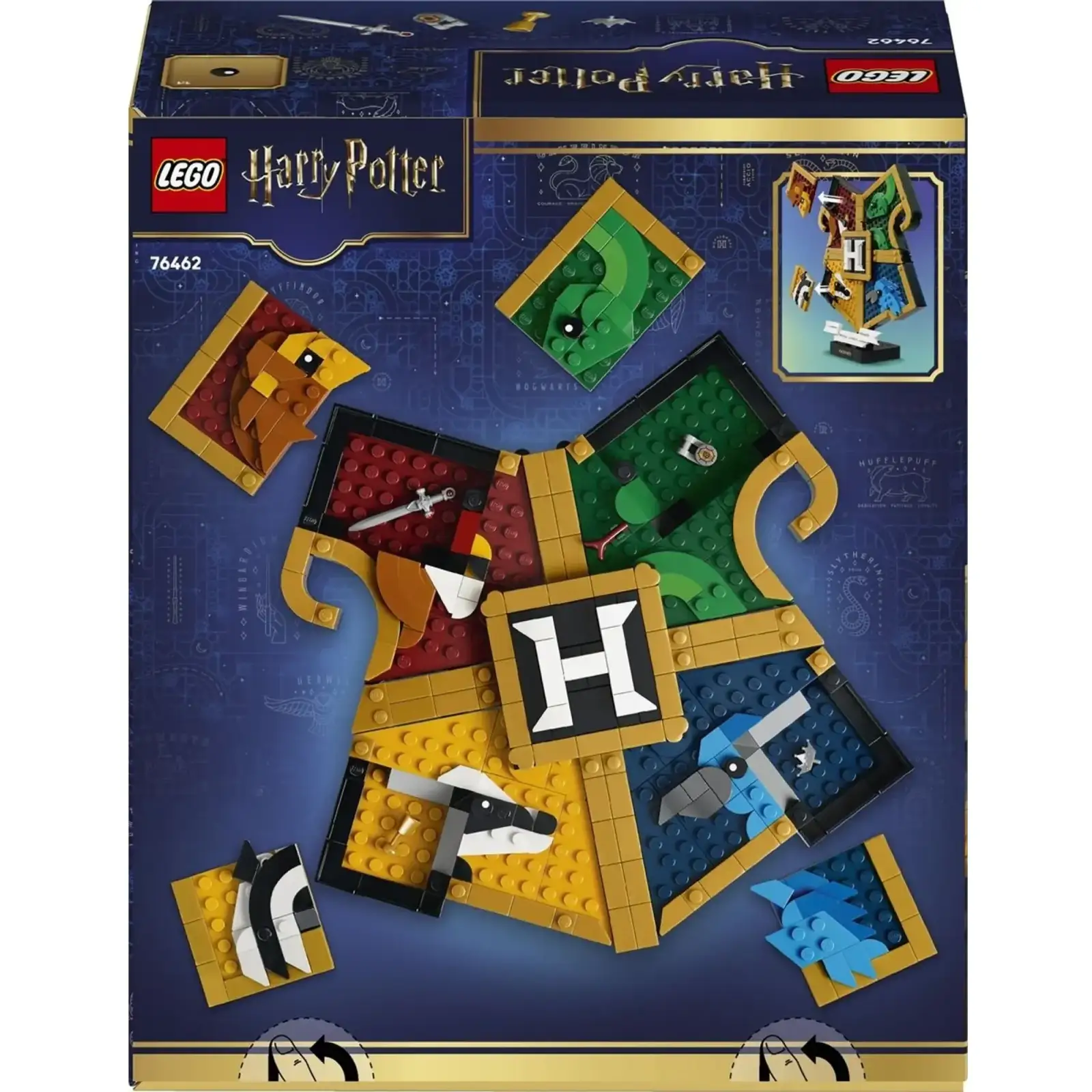 Конструктор LEGO Harry Potter Герб общежития Хогвартса (76462)