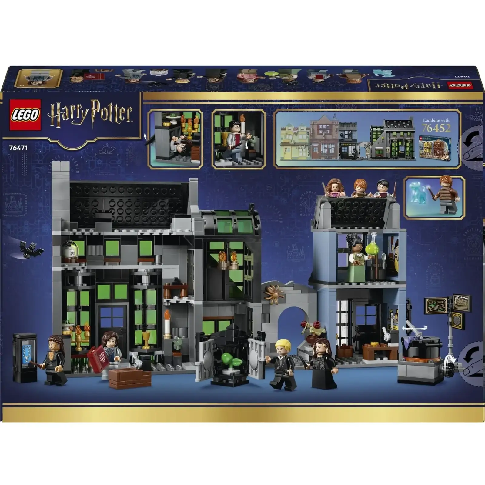 Конструктор LEGO Harry Potter Магазины для волшебников на Аллее Ноктерн (76471)