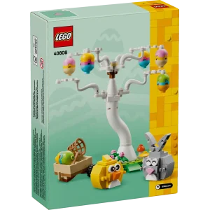 Конструктор LEGO Iconic Великодній кролик і полювання на курячі яйця (40808)