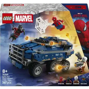 Конструктор LEGO Marvel Преследование Человеком-Пауком машины для перевозки преступников (76349)