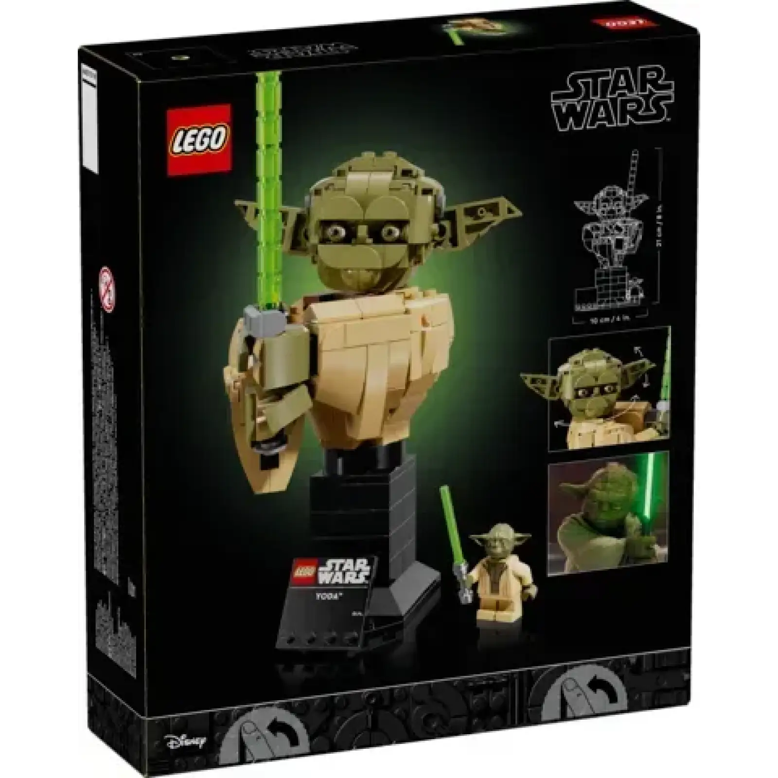 Конструктор LEGO Star Wars Бюст Йоды (75438)