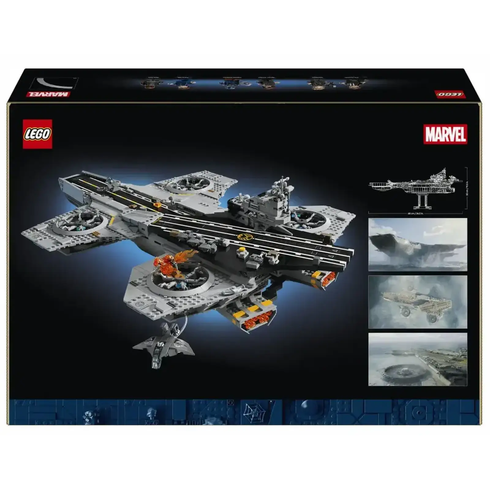 Конструктор LEGO Super Heroes Marvel Гелікеріер Щ.И.Т. (76354)