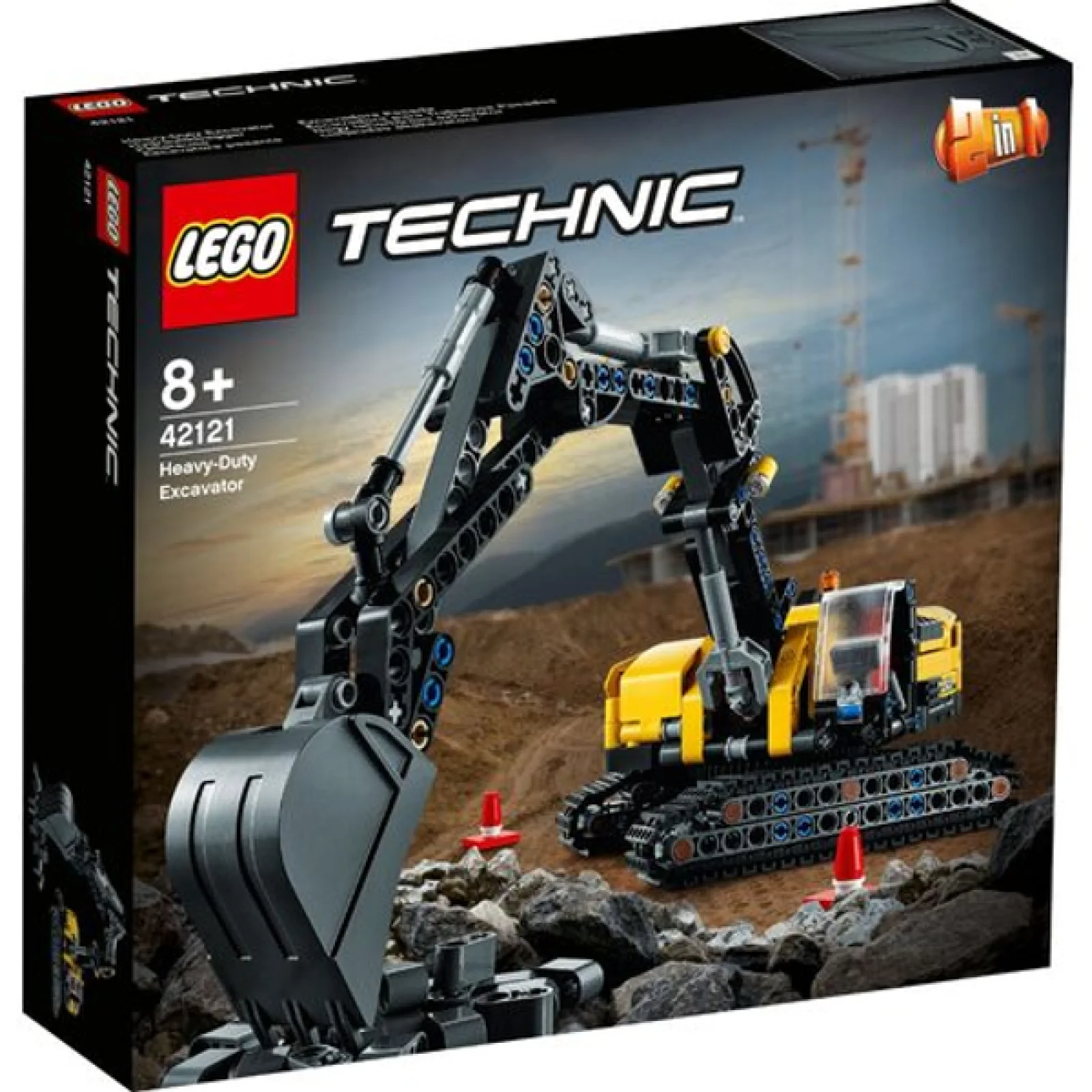 Конструктор LEGO Technic Надпотужний екскаватор (42121)