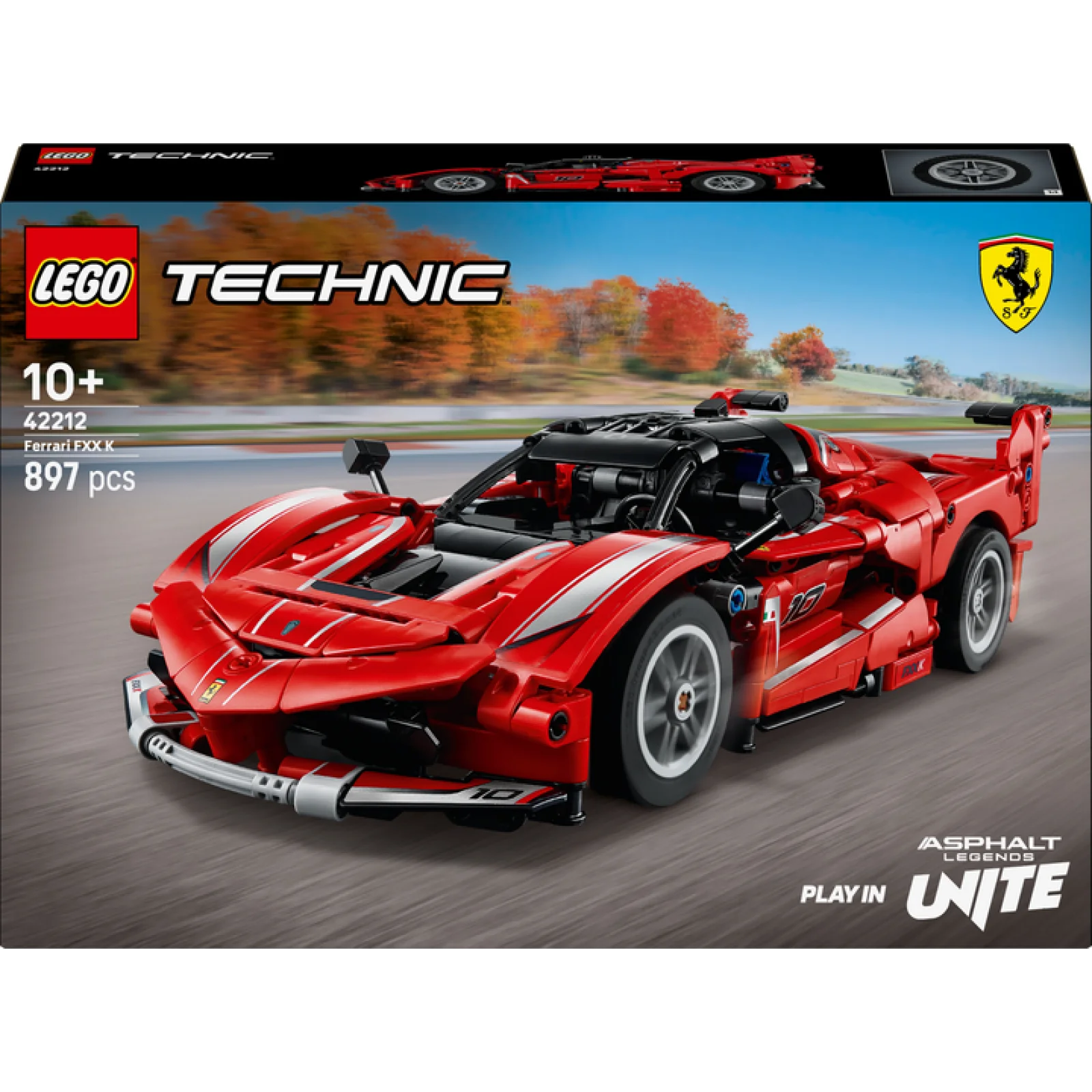 Конструктор LEGO Technic Ferrari FXX K (42212)