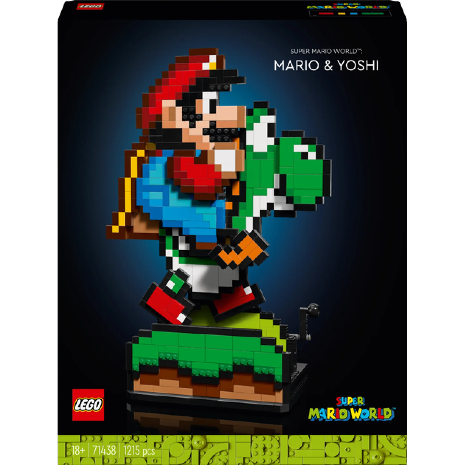 Конструктор LEGO Super Mario World: Маріо і Йоші (71438)