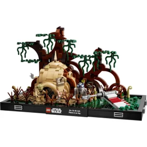 Конструктор LEGO Star Wars Диорама тренировки Джедая на Дагобе (75330)
