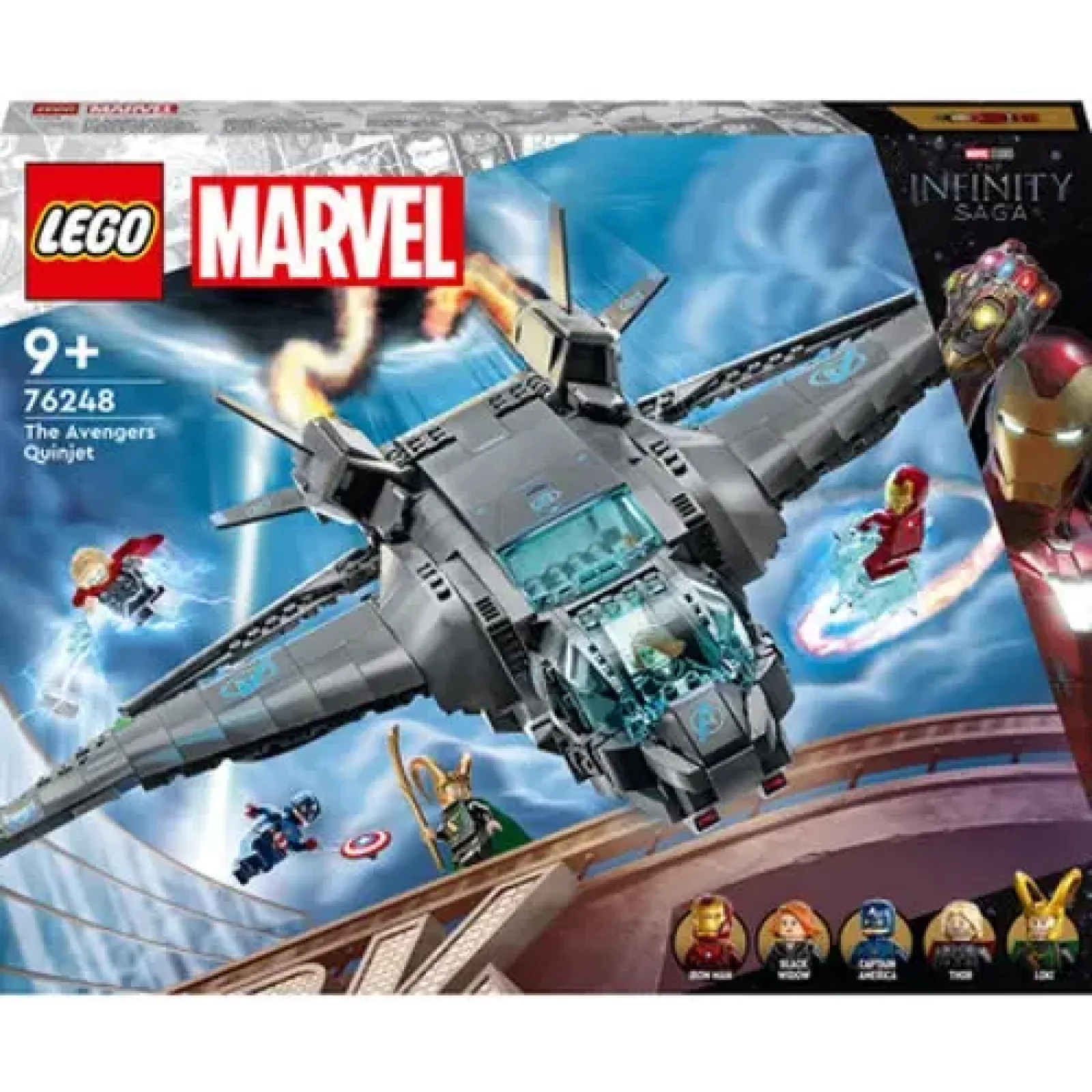 Конструктор LEGO Super Heroes Квинджет Мстителей (76248)