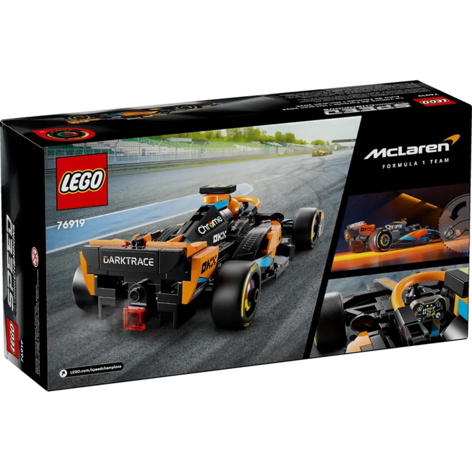 Конструктор LEGO Speed Champions Автомобіль для перегонів 2023 McLaren Formula 1 (76919)