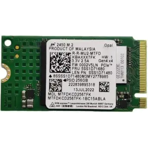SSD накопитель Micron 256GB (MTFDKCD256TFK)