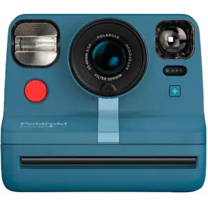 Колір: Синій - Фотокамера миттєвого друку Polaroid Now Plus Blue