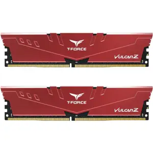 Оперативная память Team 16 GB (2x8GB) DDR4 3600 MHz T-Force Vulcan Z Red (TLZRD416G3600HC18JBK)