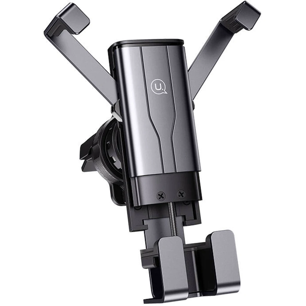 Автотримач USAMS Metal Retractable Gravity Gray (US-ZJ060)