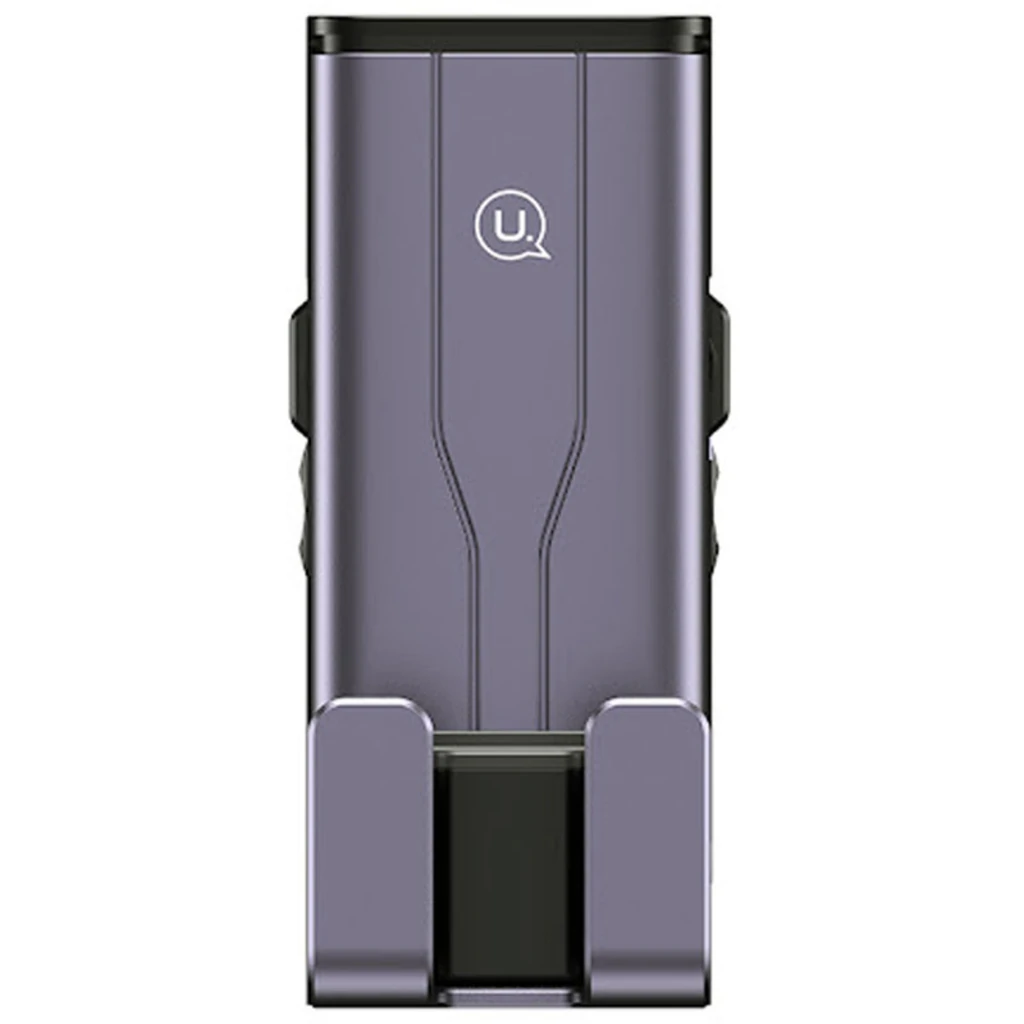 Автотримач USAMS Metal Retractable Gravity Gray (US-ZJ060)