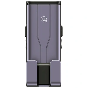 Автотримач USAMS Metal Retractable Gravity Gray (US-ZJ060)