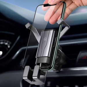 Автотримач USAMS Metal Retractable Gravity Gray (US-ZJ060)