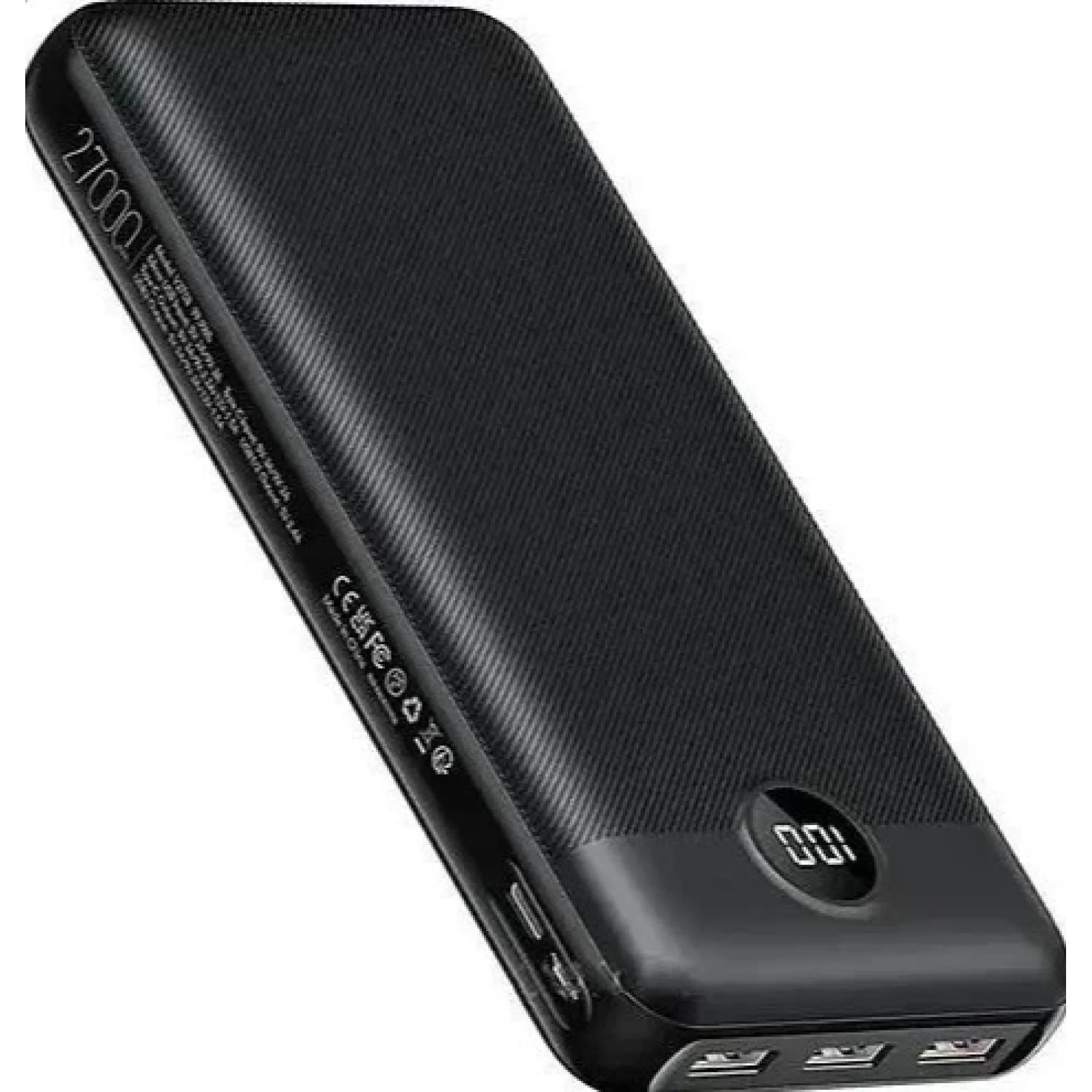 Внешний аккумулятор VEGER V2708 27000mAh 20W Black EU