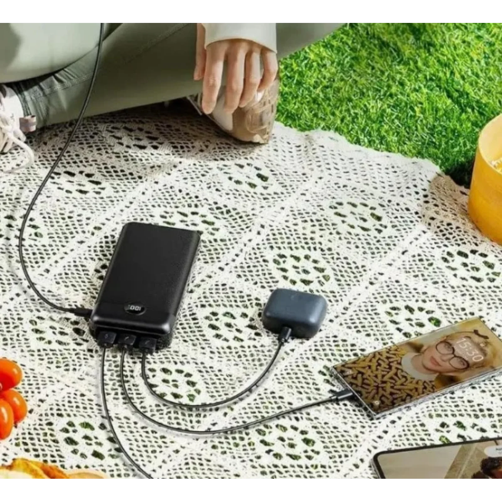 Внешний аккумулятор VEGER V2708 27000mAh 20W Black EU