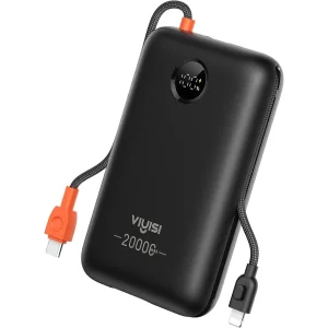 Зовнішній акумулятор VIYISI G2068 20000mAh 30W Black (X0020VLG5X) EU