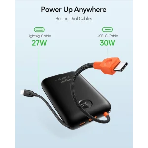 Зовнішній акумулятор VIYISI G2068 20000mAh 30W Black (X0020VLG5X) EU
