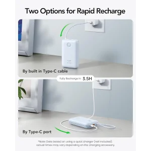 Внешний аккумулятор VIYISI G2068 20000mAh 30W Blue (X0020VPKNH) EU