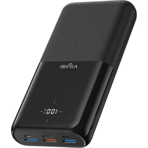 Зовнішній акумулятор VIYISI G3015 30000mAh 22,5W Black (X001XFVS1J) EU