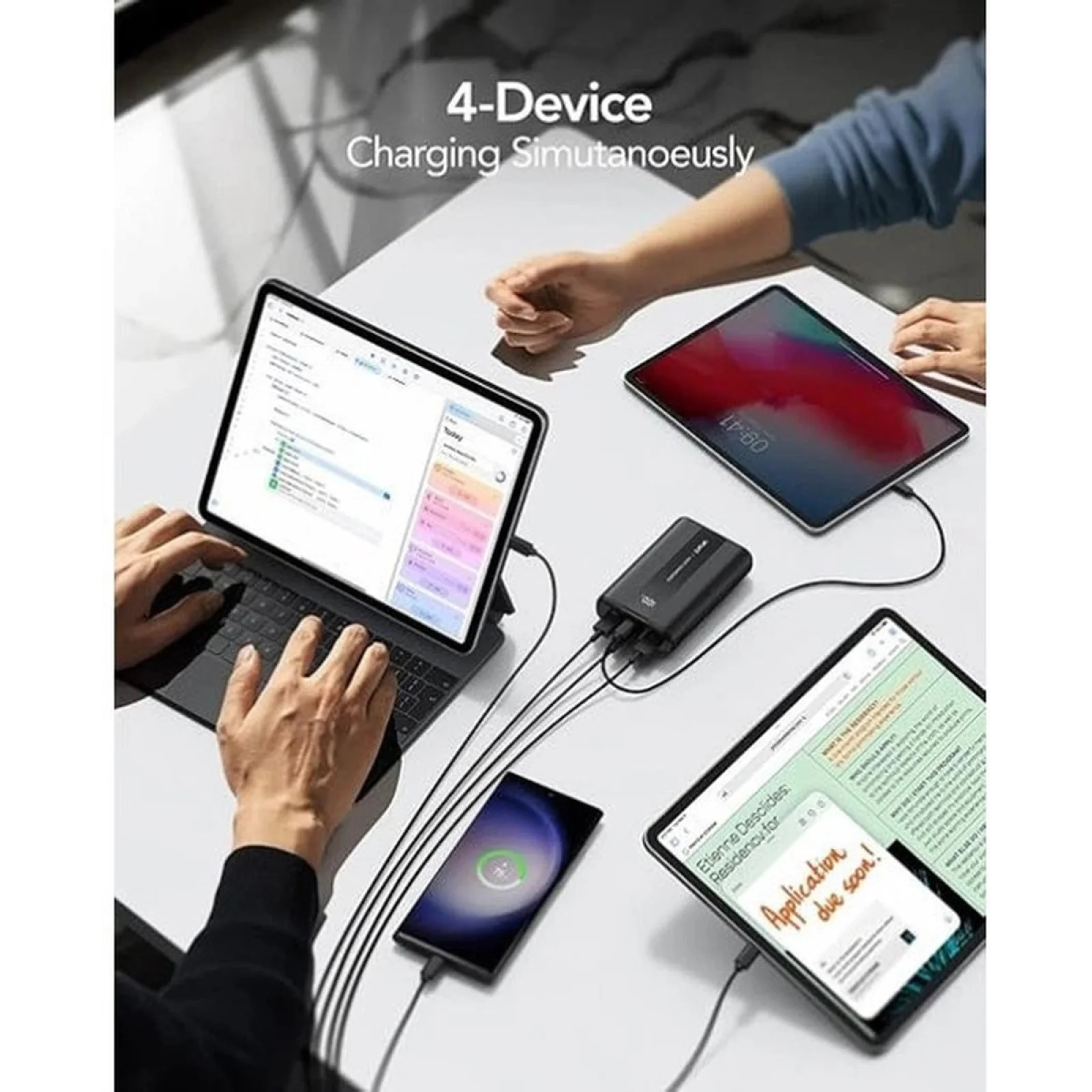 Зовнішній акумулятор VRURC T2055 20000mAh 22,5W Black (D9A-SL-2055BLACK-DE) EU