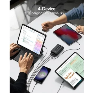 Зовнішній акумулятор VRURC T2055 20000mAh 22,5W Black (D9A-SL-2055BLACK-DE) EU