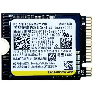 SSD накопитель Western Digital SN740 256 GB (SDDPTQD-256G-1012)