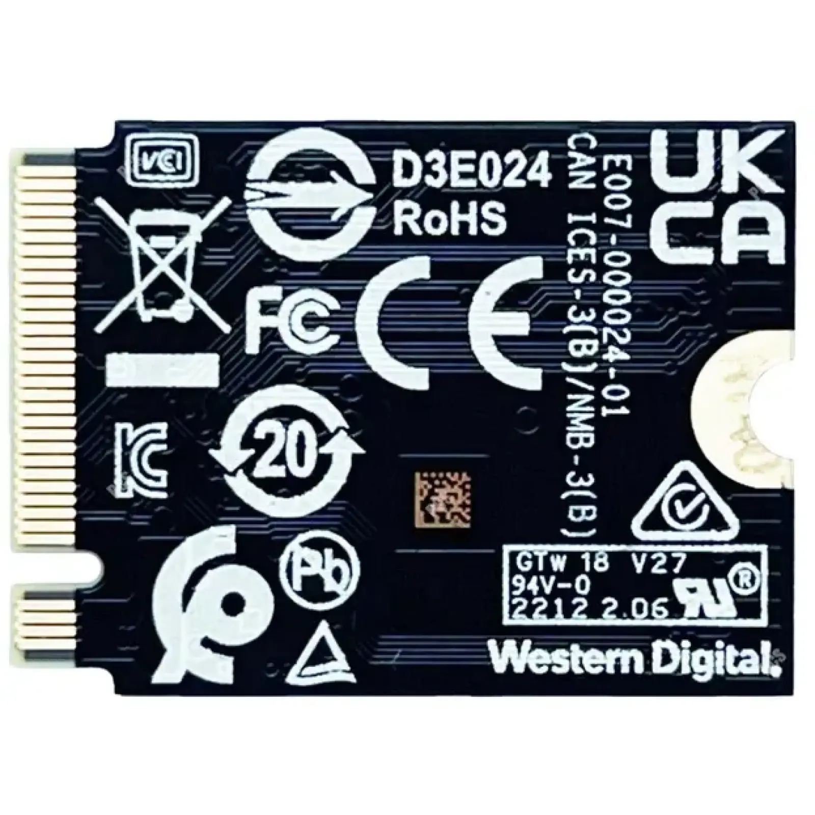 SSD накопитель Western Digital SN740 256 GB (SDDPTQD-256G-1012)