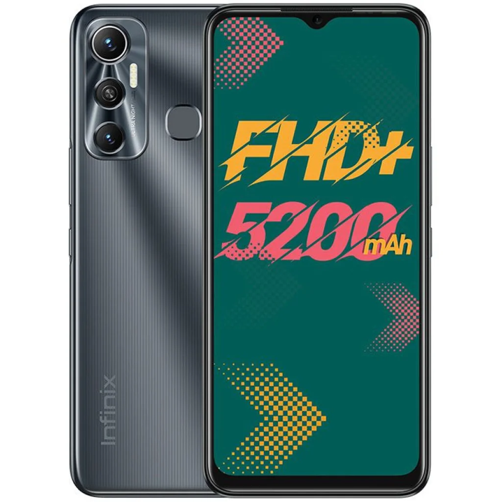 Смартфон Infinix HOT 11 4/128GB Polar Black EU
